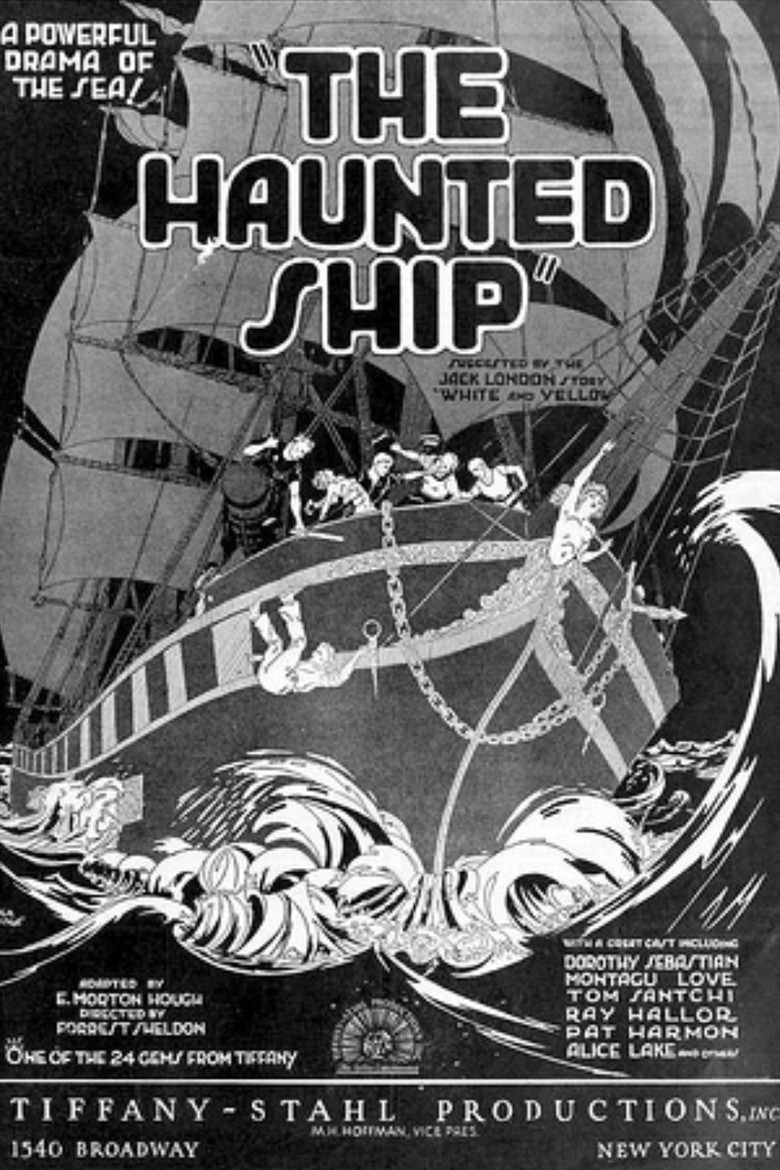 The Haunted Ship poster background