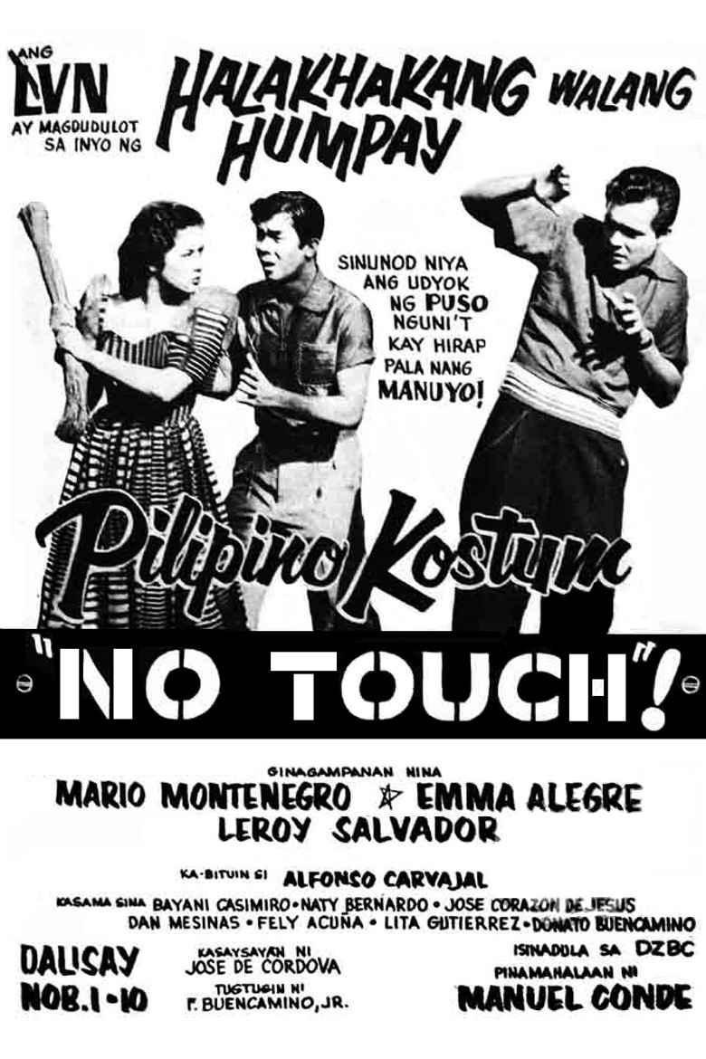 Pilipino Kostum No Touch! poster background