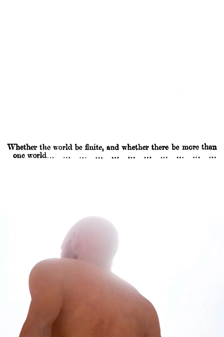 Whether the world be finite, and whether there be more than one world... poster background