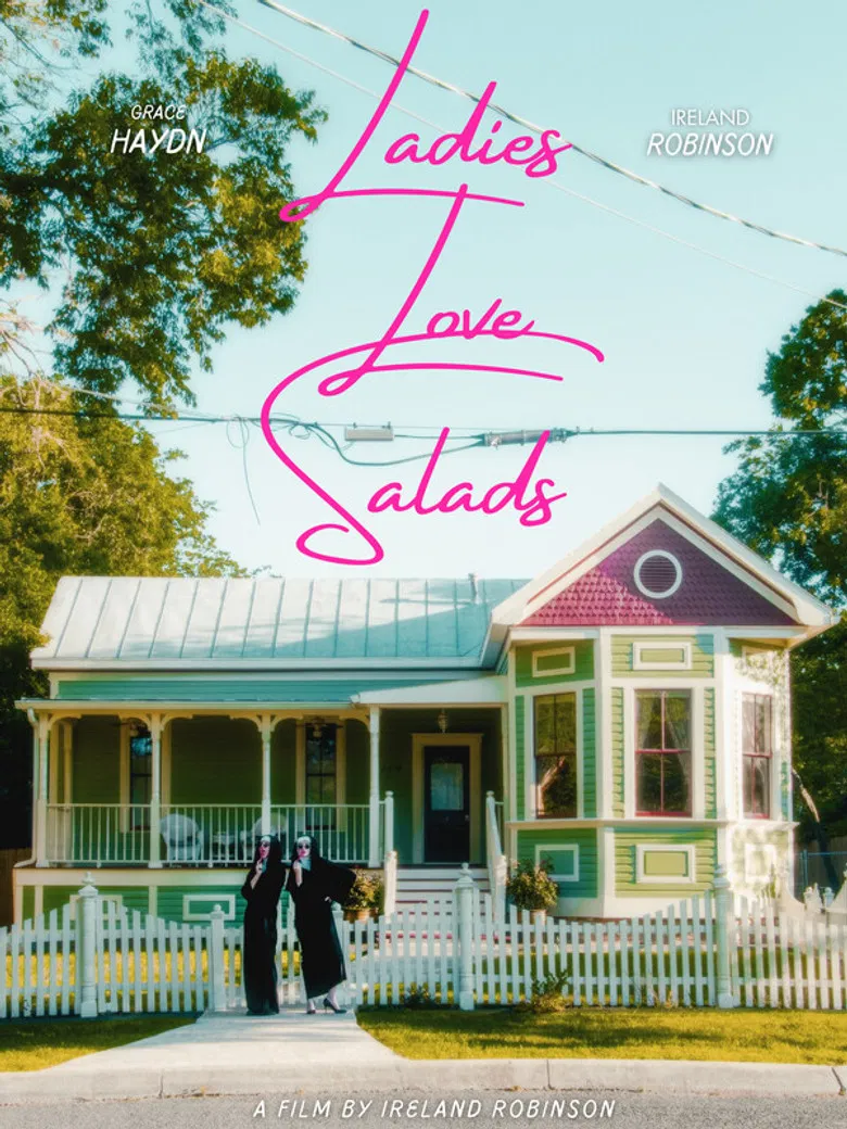 Ladies Love Salads poster background