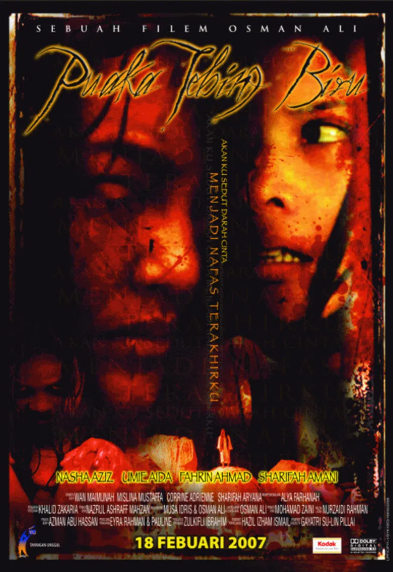 Puaka Tebing Biru poster background