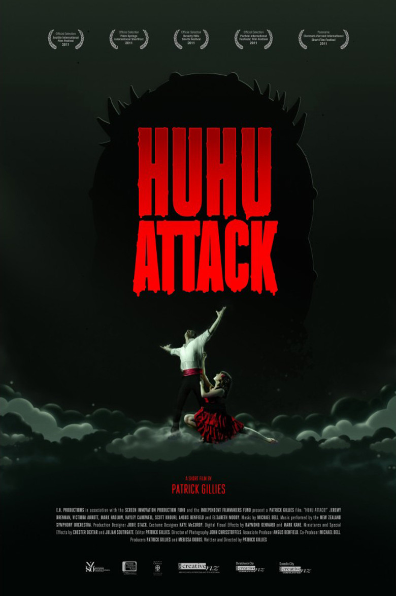Huhu Attack! poster background