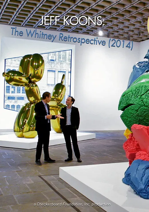Jeff Koons: The Whitney Retrospective poster background