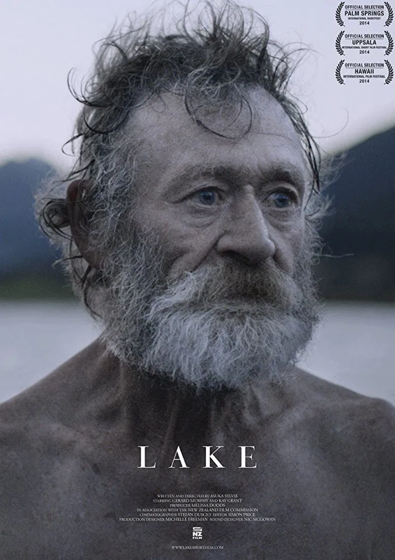Lake poster background