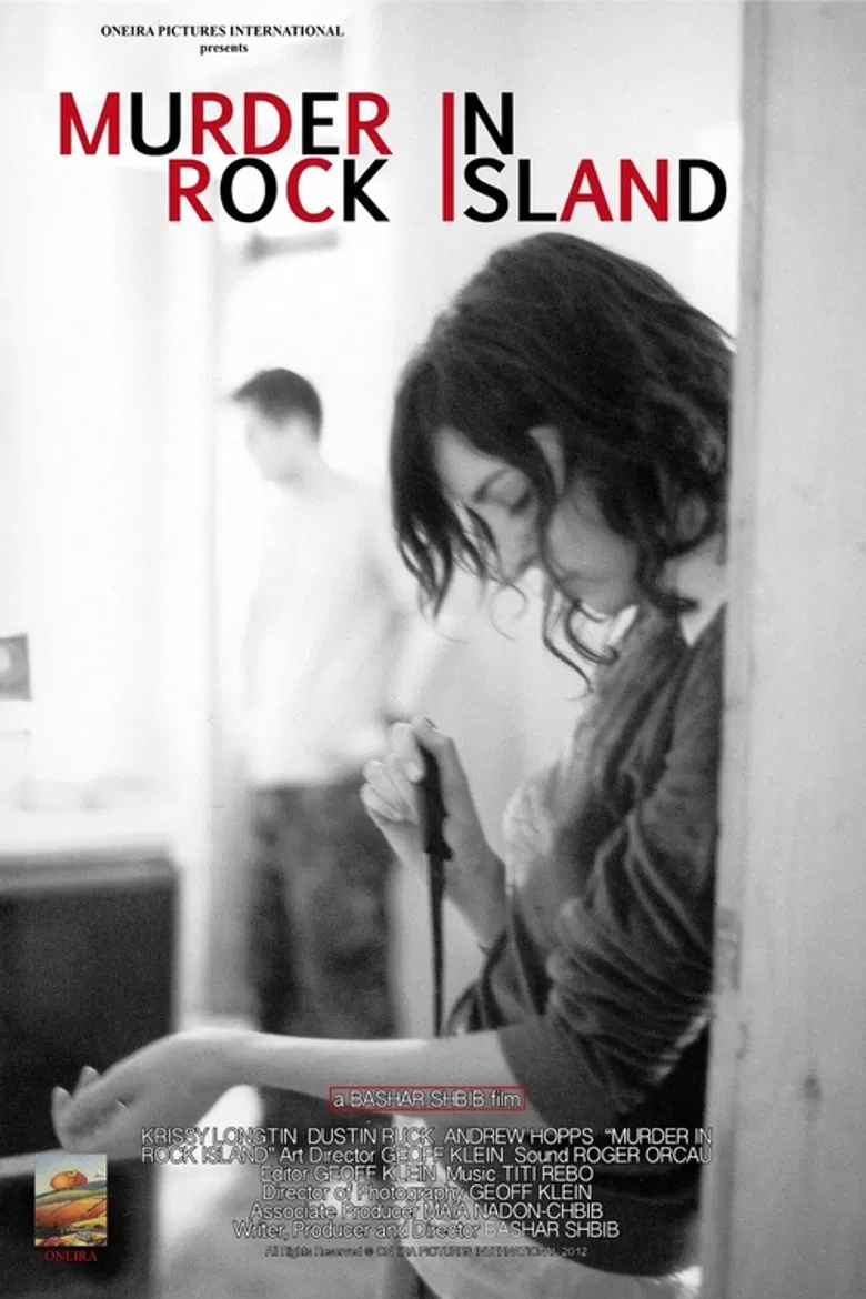 Murder in Rock Island poster background