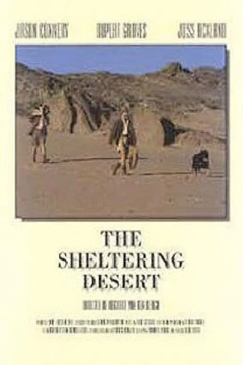 The Sheltering Desert poster background