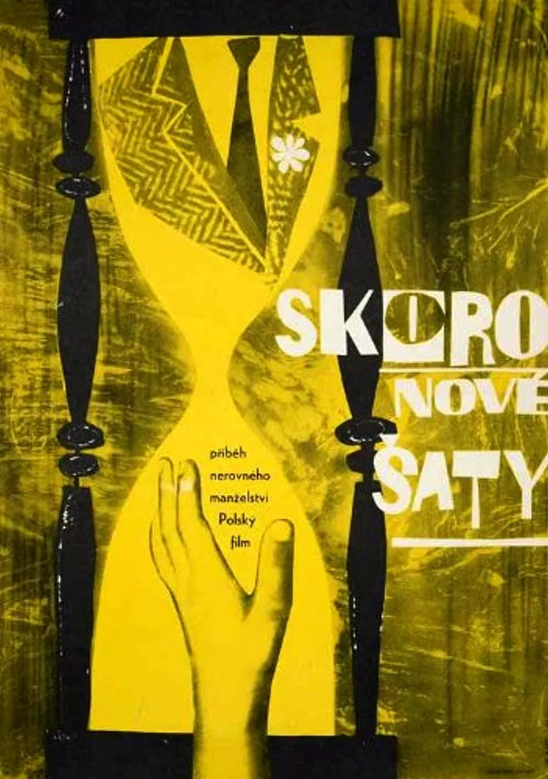 Ubranie prawie nowe poster background