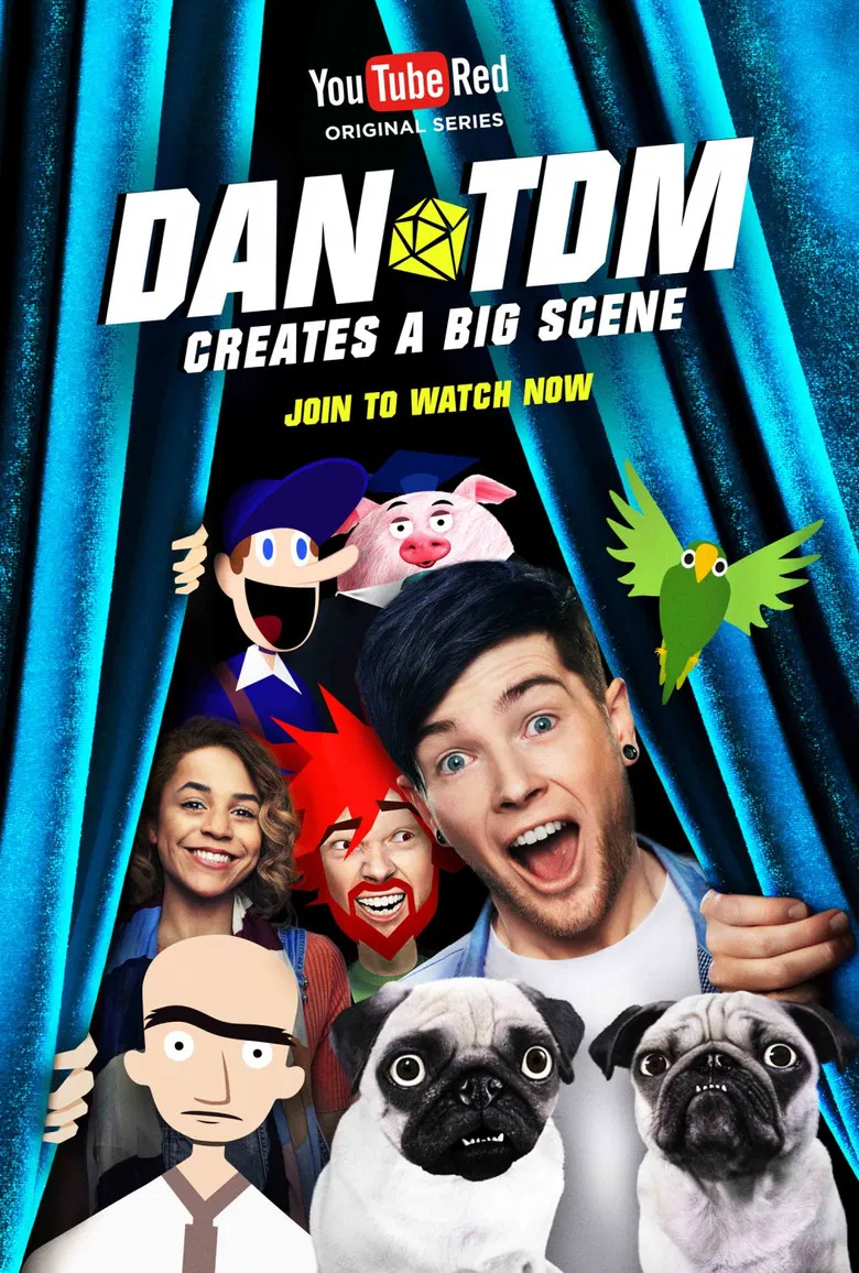 DanTDM Creates a Big Scene poster background