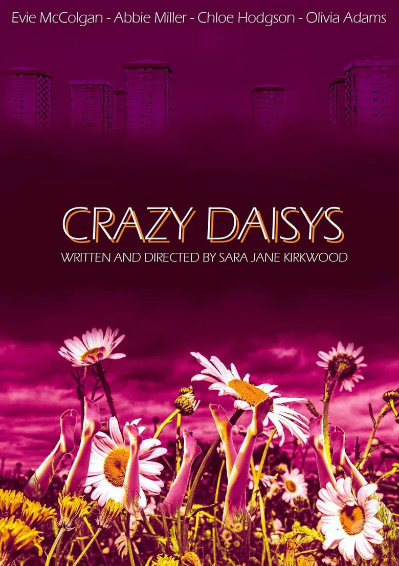 Crazy Daisy’s poster background