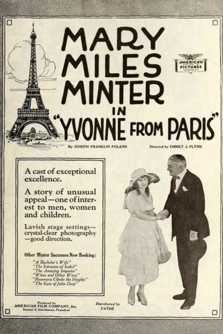 Yvonne from Paris poster background