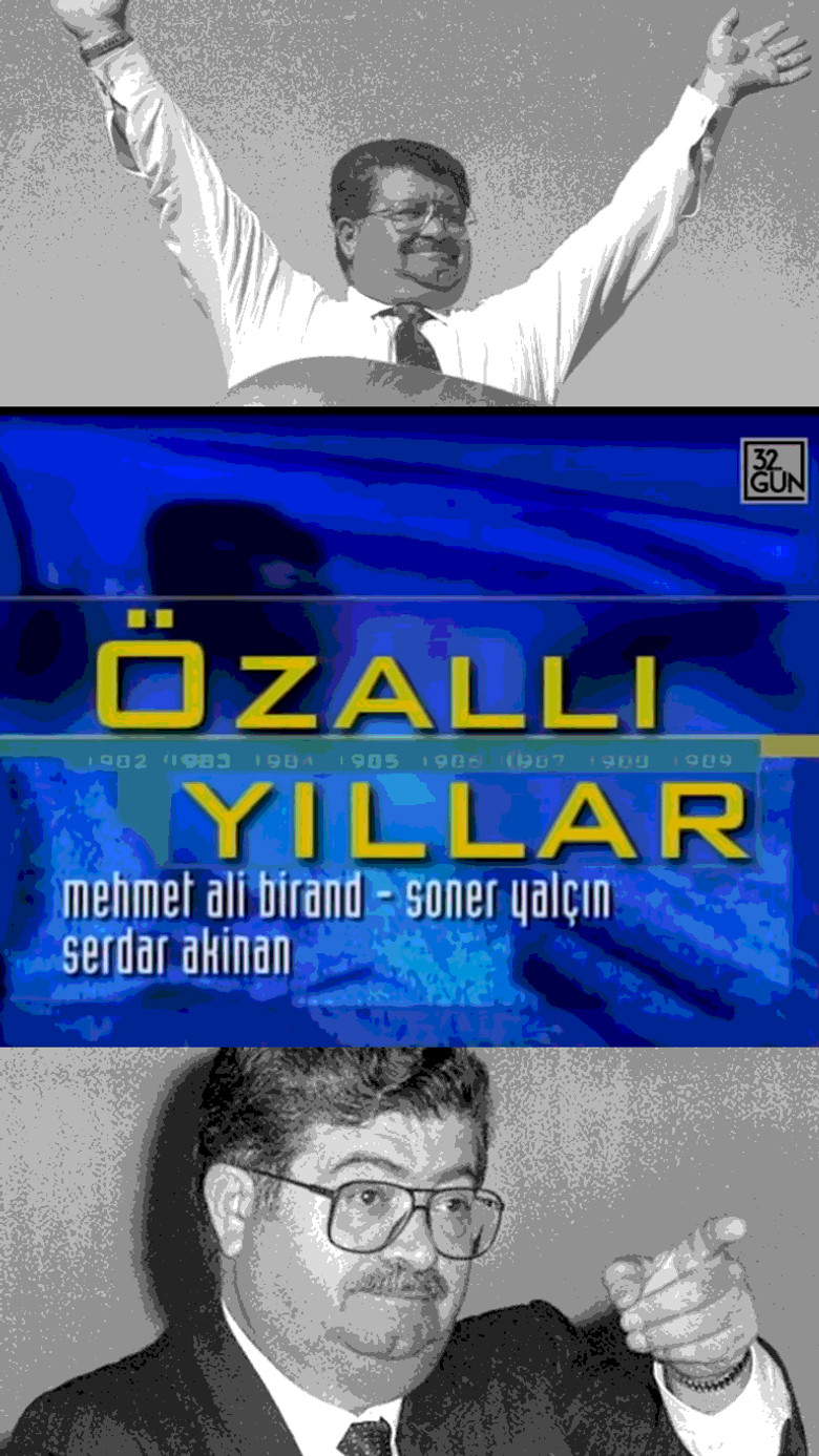Özallı Yıllar poster background