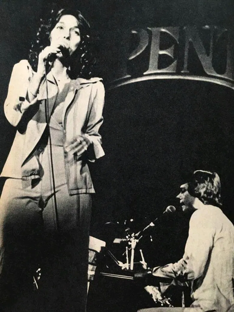 Carpenters: Live at Budokan poster background