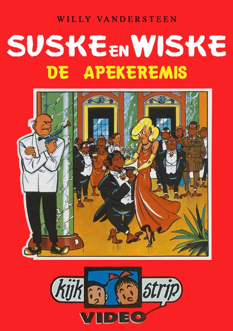 Suske en Wiske - De Apekermis poster background