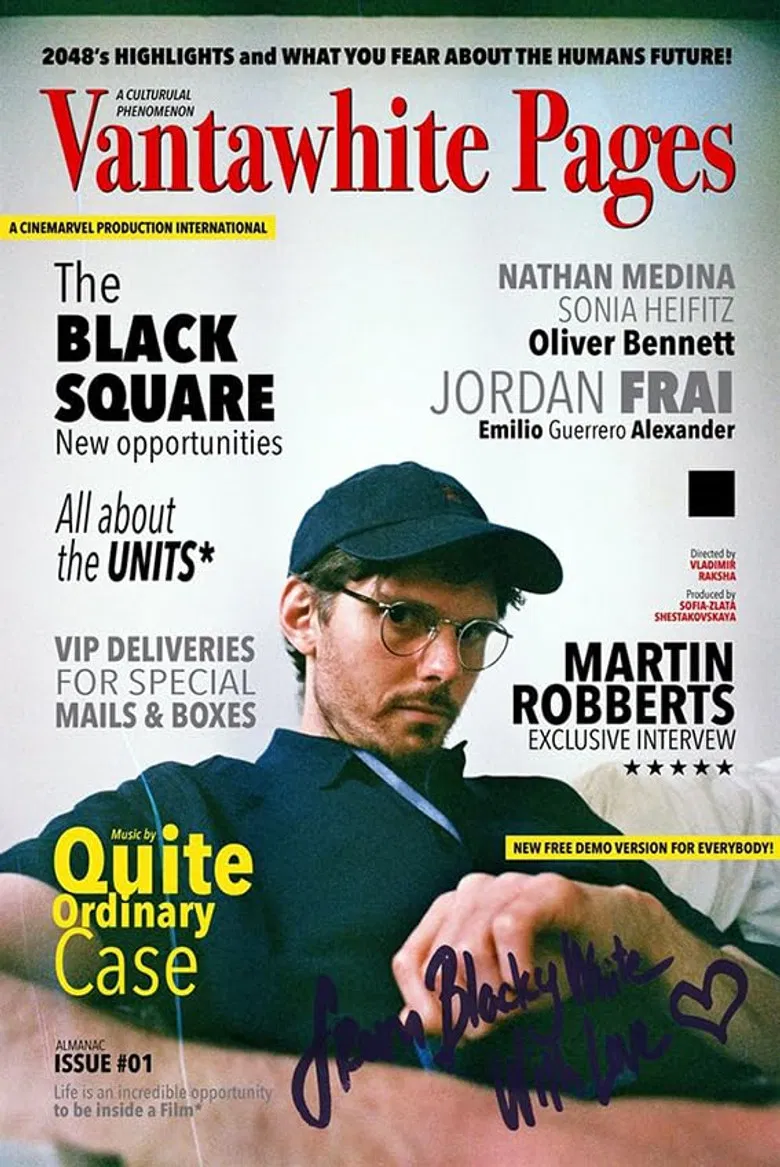 Vantawhite Pages Almanac Issue 1: The Black Square poster background