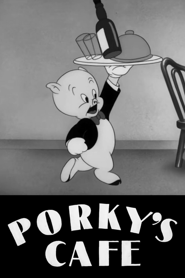 Porky's Cafe poster background