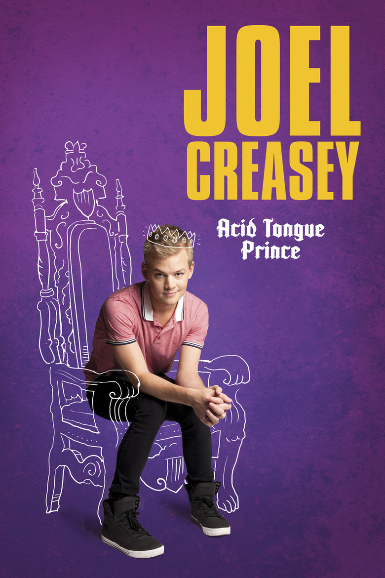 Joel Creasey: The Acid Tongue Prince poster background