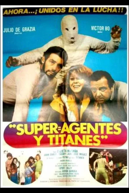 Superagentes y titanes poster background