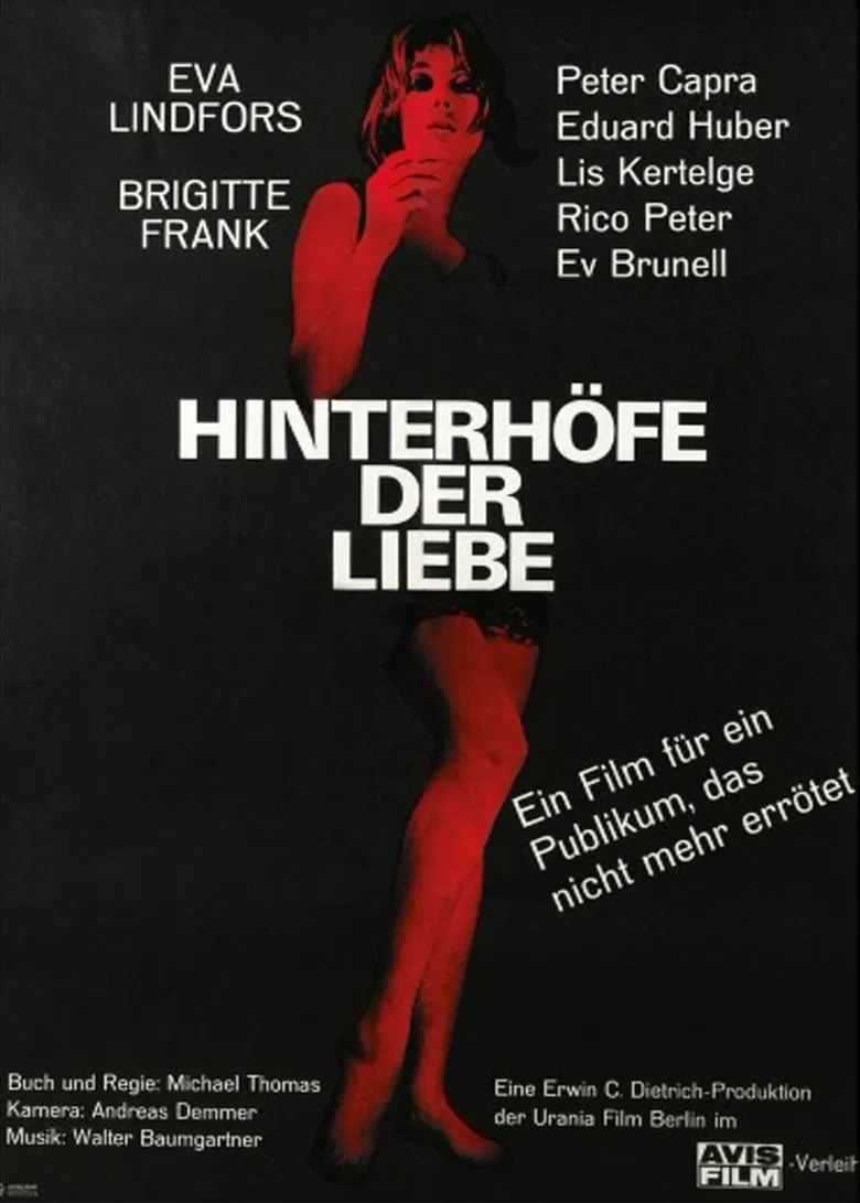 Hinterhöfe der Liebe poster background