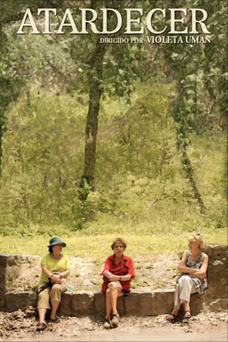 Atardecer poster background