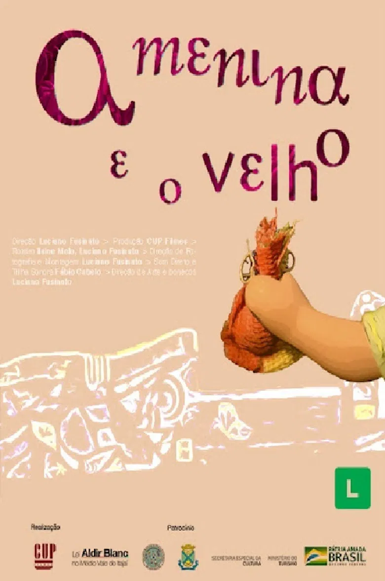 The Girl and the Old Man poster background