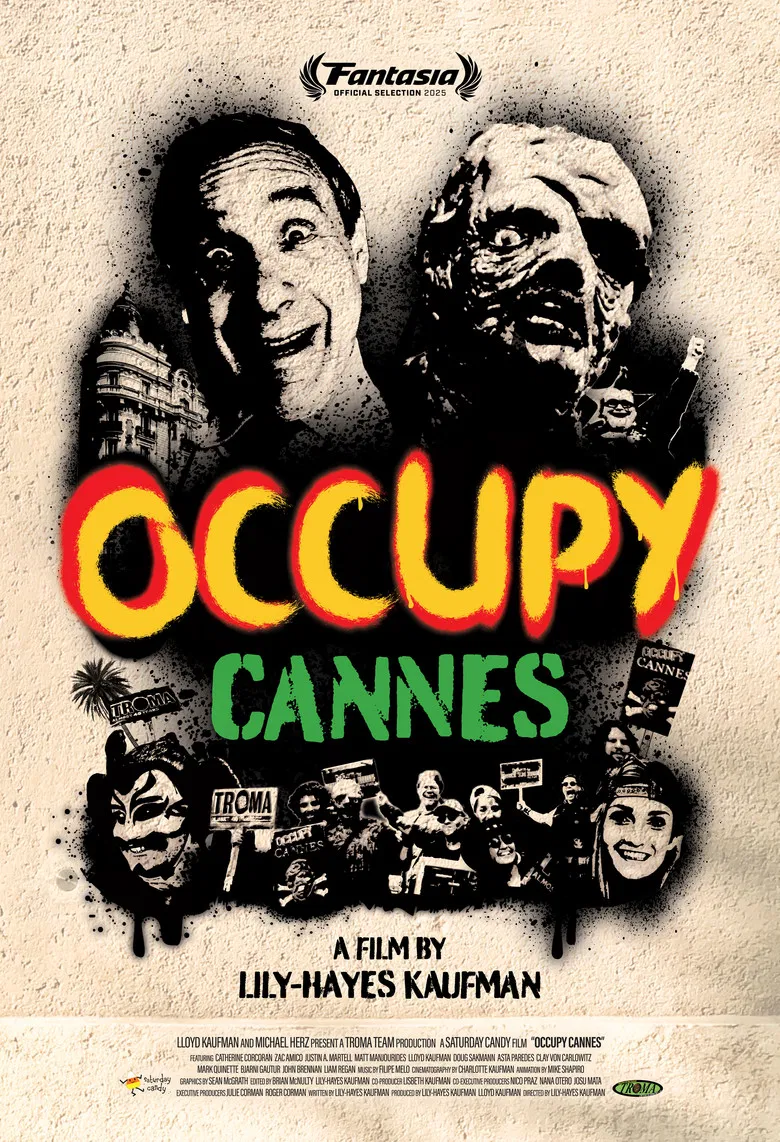 Occupy Cannes poster background