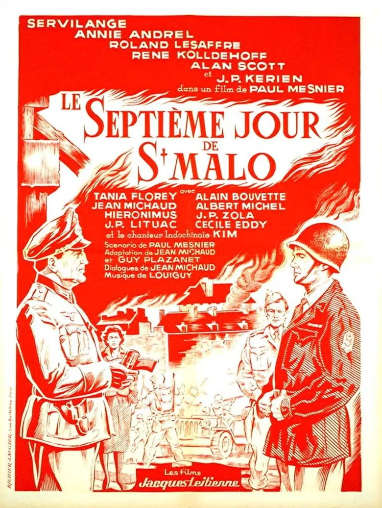 Le 7ème jour de Saint-Malo poster background