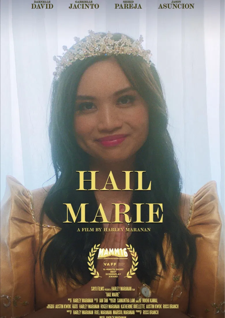Hail Marie poster background