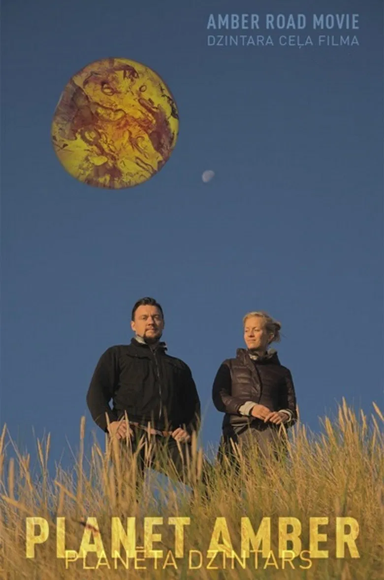 Planet Amber poster background