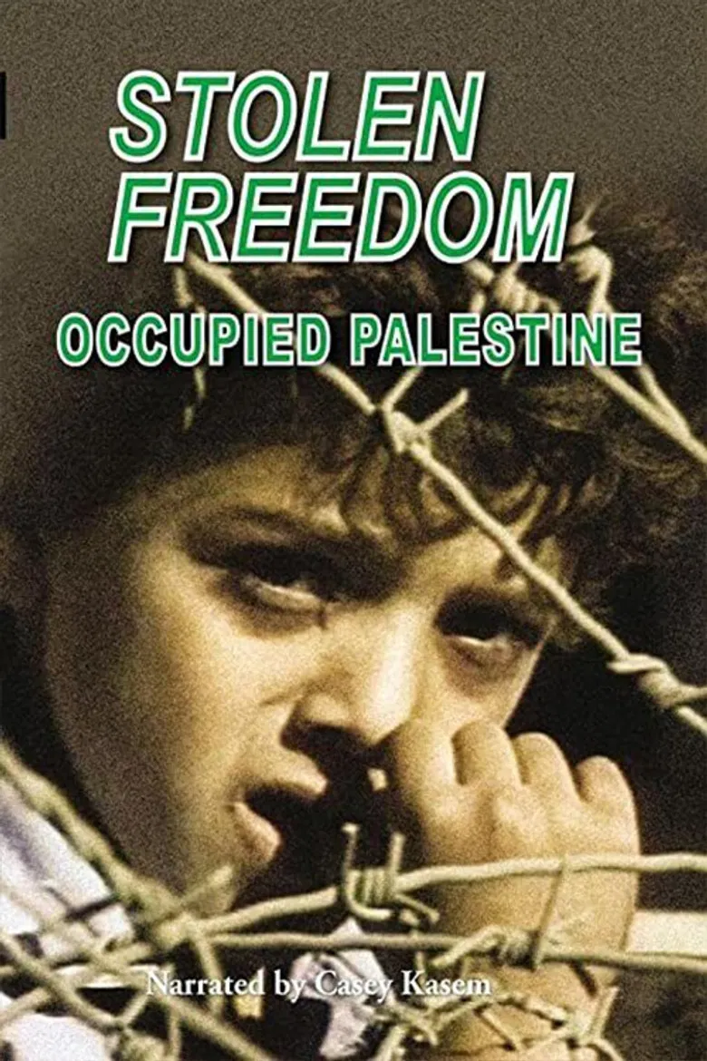 Stolen Freedom: Occupied Palestine poster background