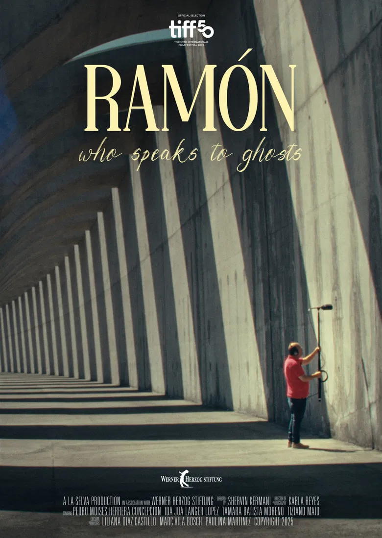 Ramón Who Speaks to Ghosts poster background