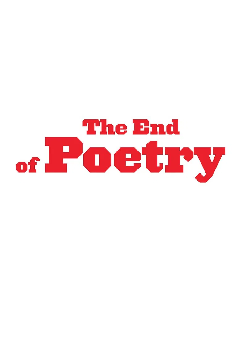The End of Poetry poster background