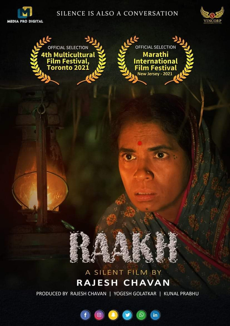 Raakh - A Silent Film poster background