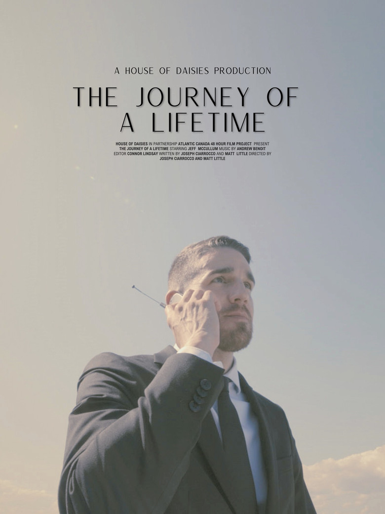 The Journey of a Lifetime poster background