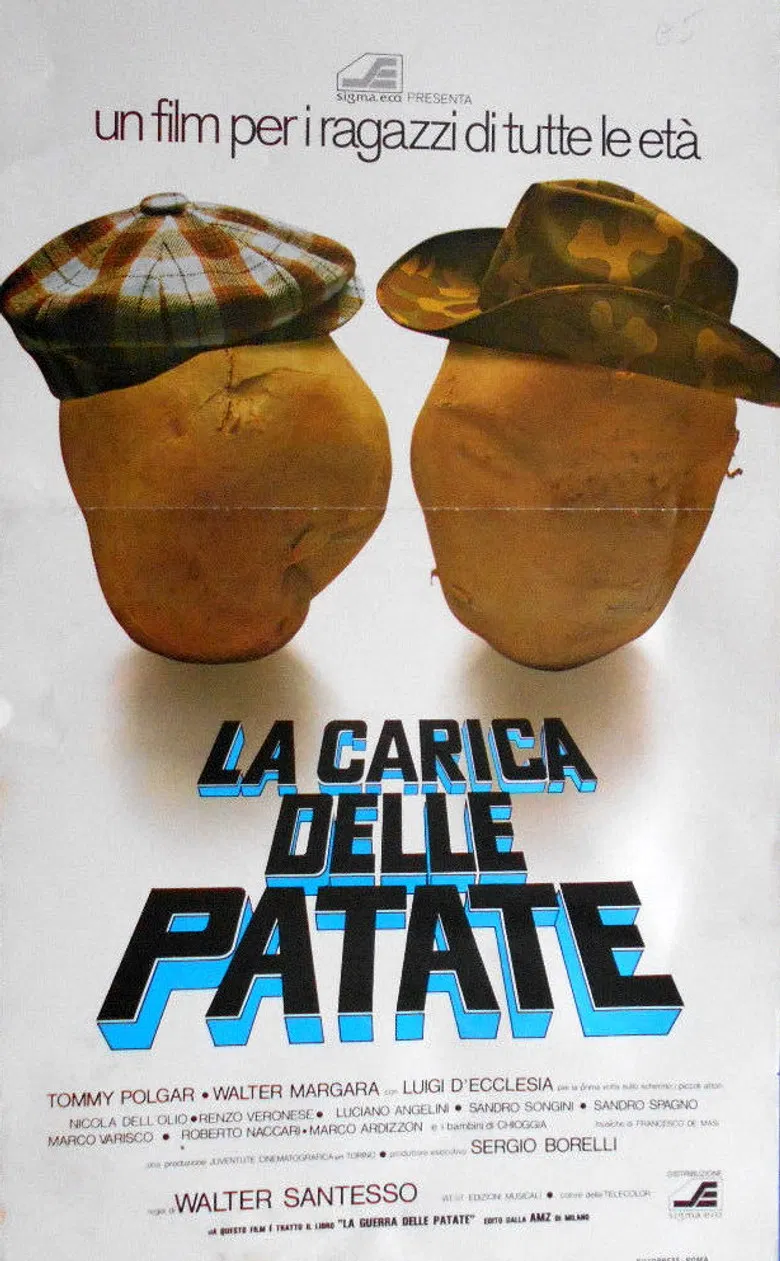 La carica delle patate poster background