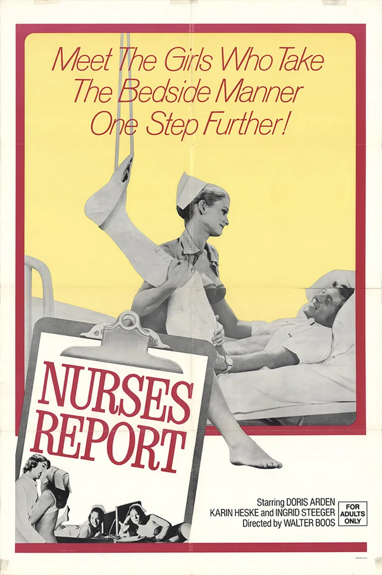 Nurses Report poster background