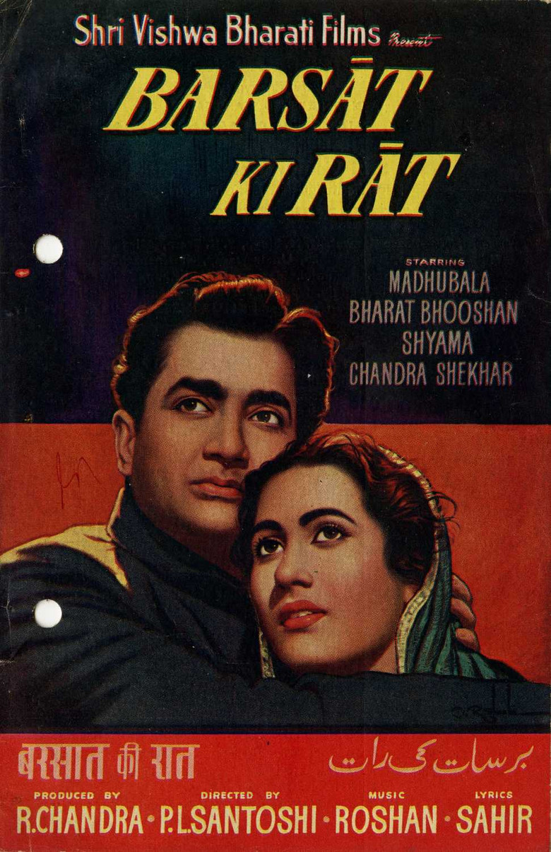 Barsaat Ki Raat poster background