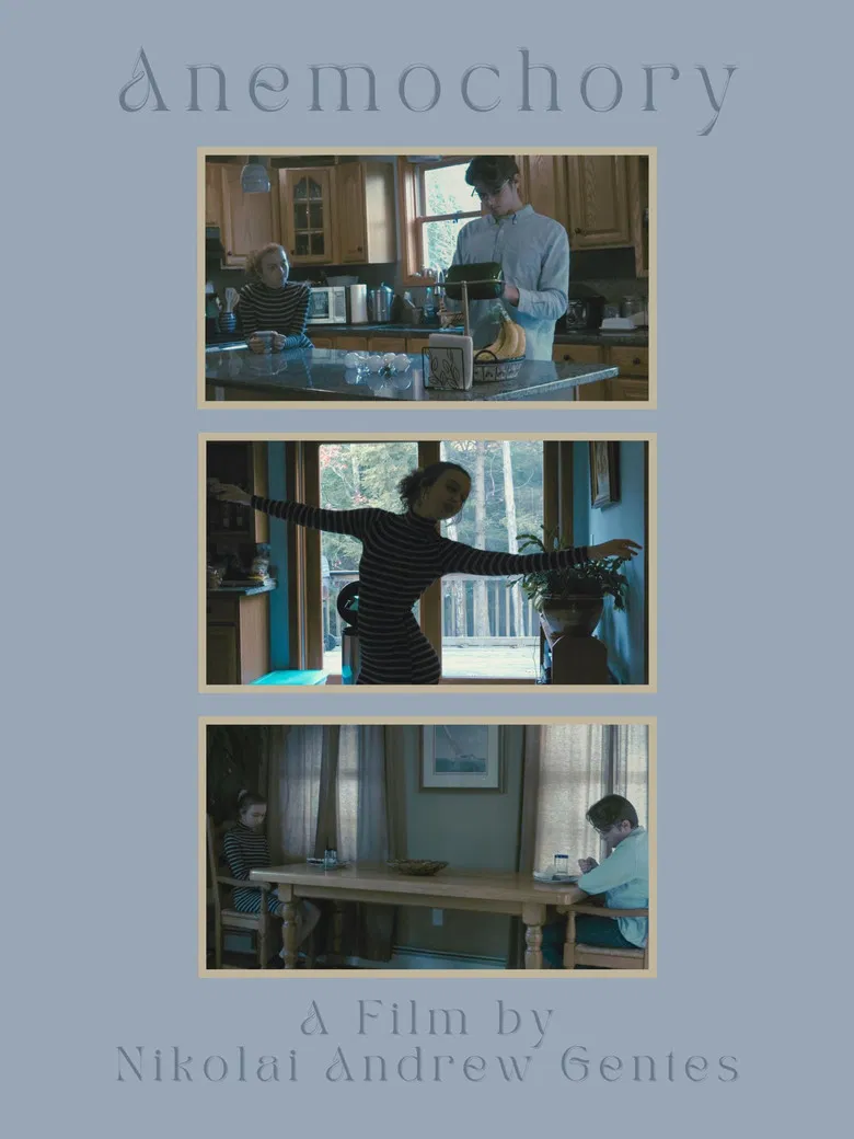 Anemochory poster background