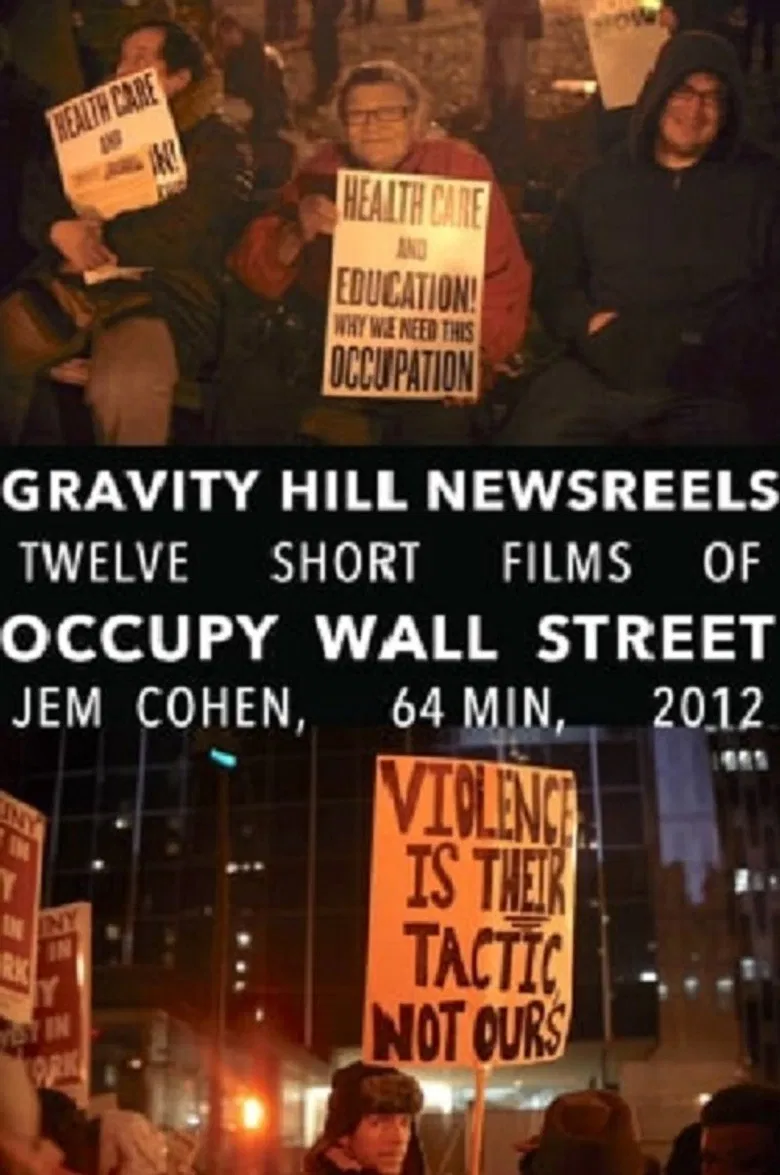 Gravity Hill Newsreels: Occupy Wall Street poster background