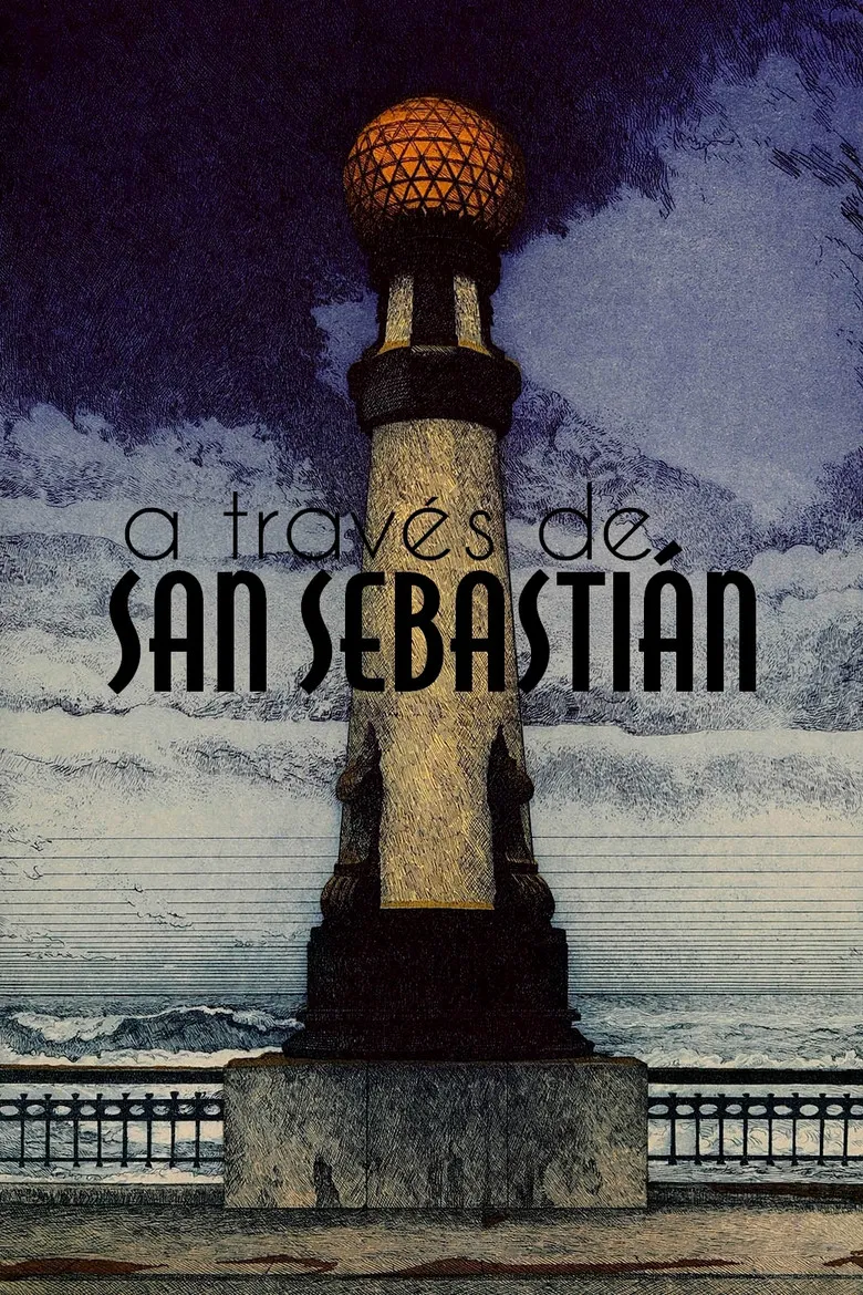 A través de San Sebastián poster background