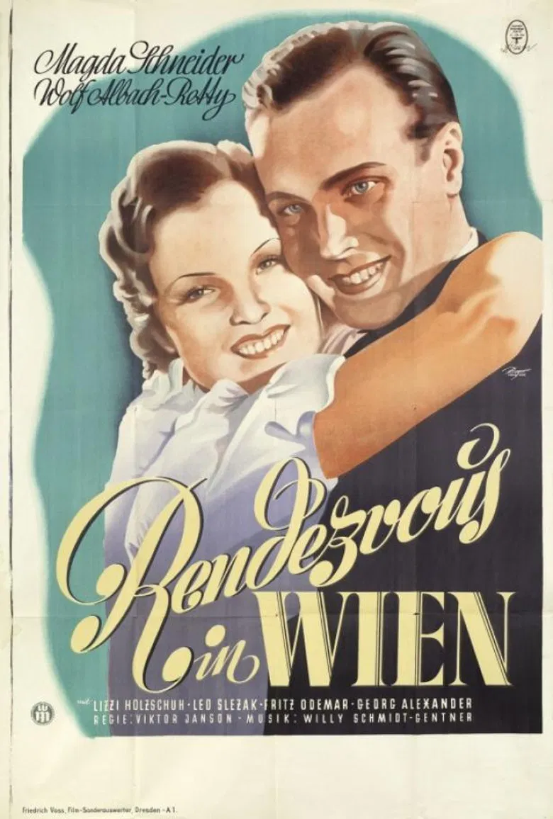 Rendezvous in Wien poster background