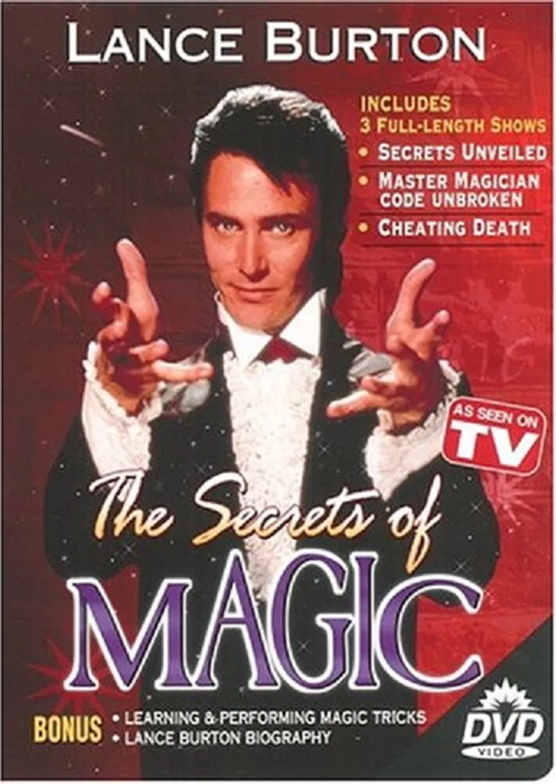 Lance Burton - The Secrets of Magic poster background