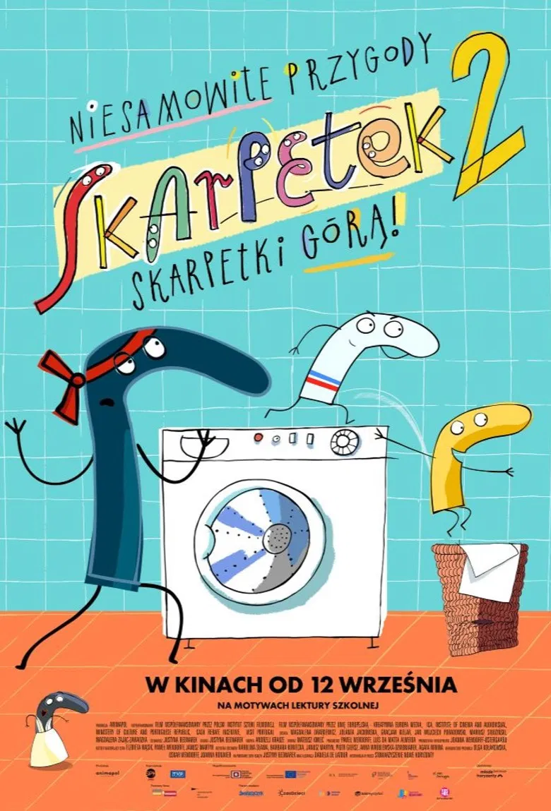 Niesamowite przygody skarpetek 2. Skarpetki górą! poster background