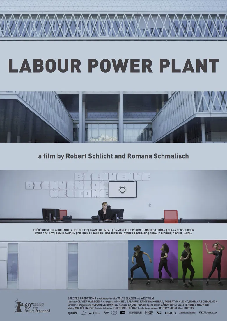 Labour Power Plant poster background