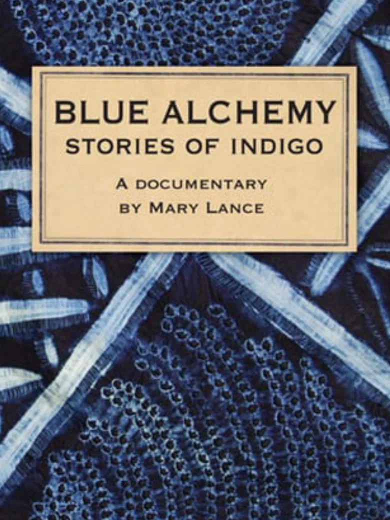 Blue Alchemy: Stories of Indigo poster background