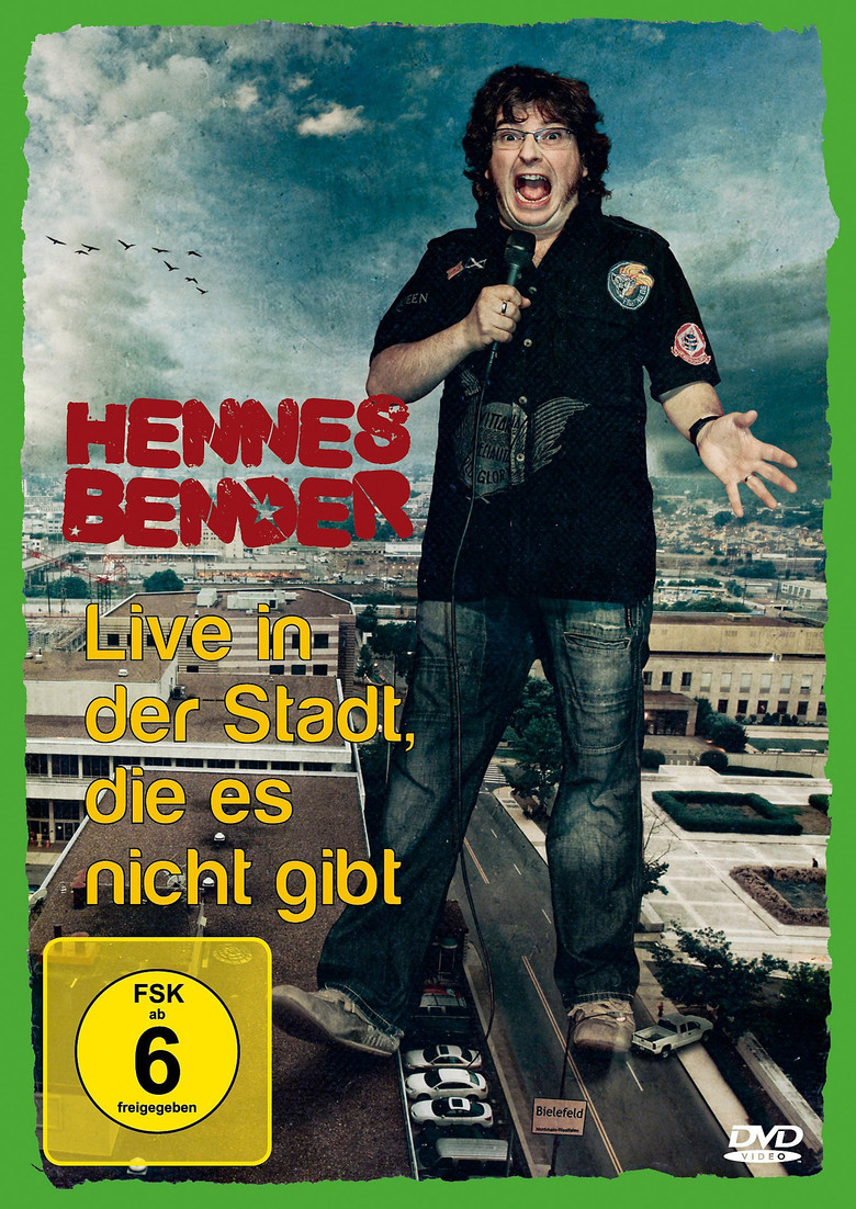 Hennes Bender - Live in der Stadt, die es nicht gibt. poster background