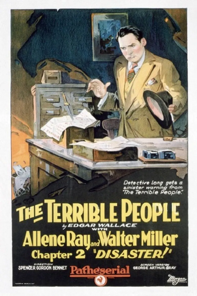 The Terrible People poster background
