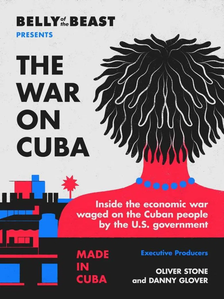 The War on Cuba poster background