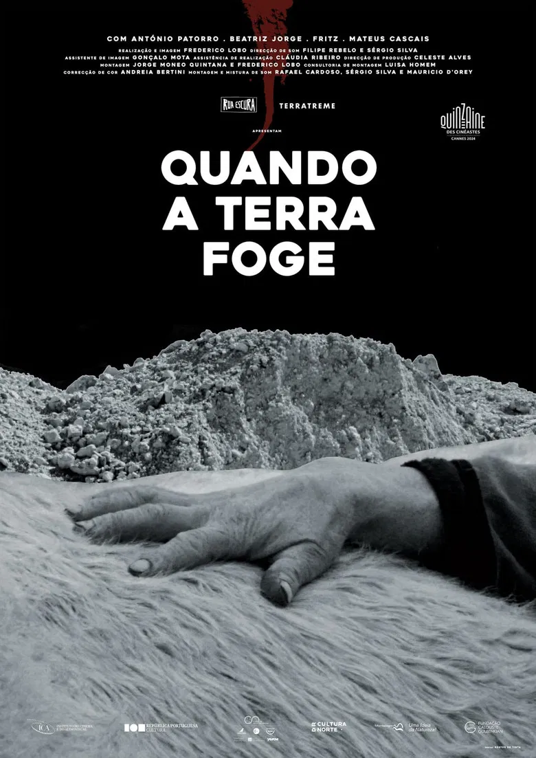 When the Land Runs Away poster background