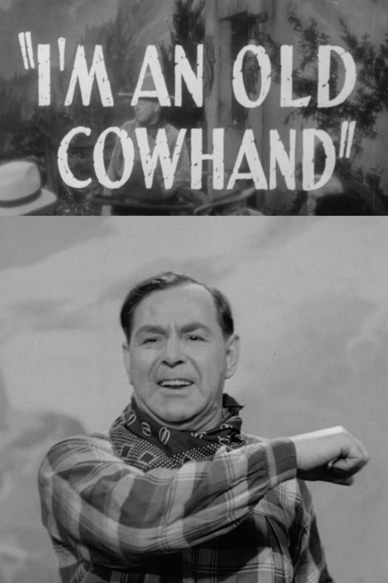 I'm an Old Cowhand poster background