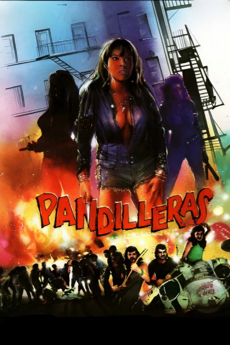 Pandilleras poster background